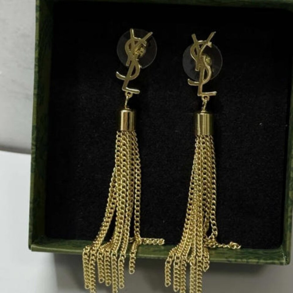 Yves Saint Laurent Earrings - Flawless with Original Box